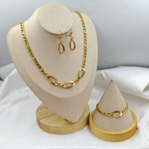 Parure-3-pieces-elegante-doree-chic-en-acier-inoxydable.