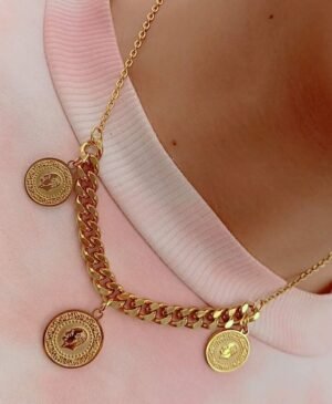 Collier 3 Louizat Chic en Acier Inoxydable