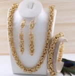 parure palmier 3 piecs acier inoxydable algerie cadeau BEM cadea BAC